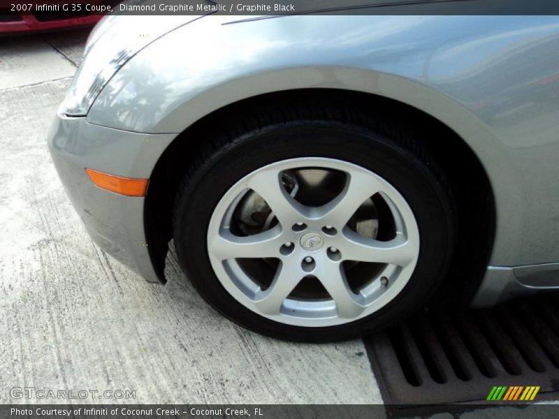 Diamond Graphite Metallic / Graphite Black 2007 Infiniti G 35 Coupe