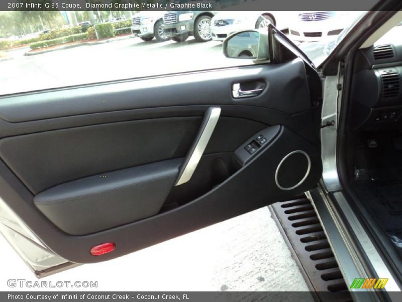 Diamond Graphite Metallic / Graphite Black 2007 Infiniti G 35 Coupe