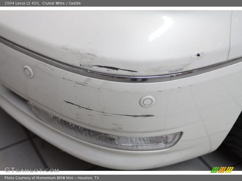 Crystal White / Saddle 2004 Lexus LS 430