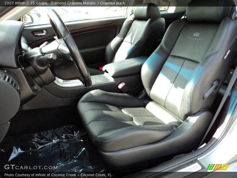 Diamond Graphite Metallic / Graphite Black 2007 Infiniti G 35 Coupe