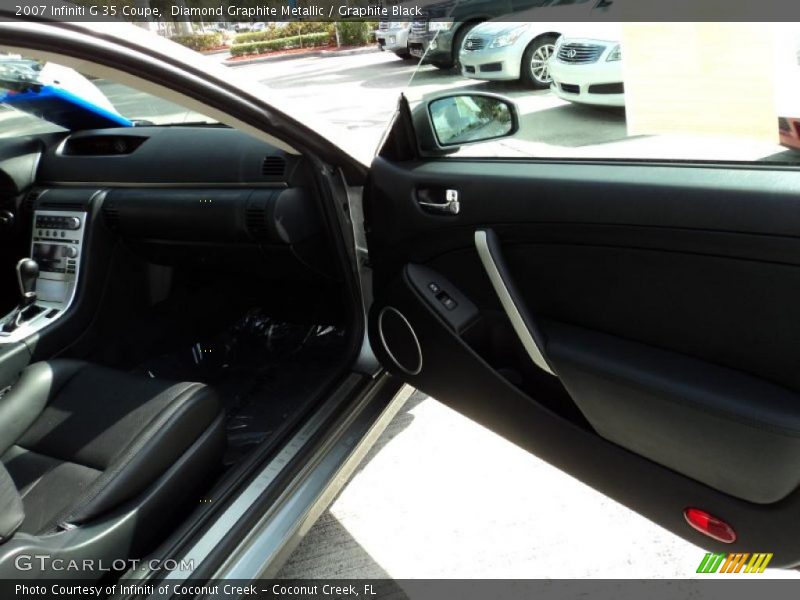 Diamond Graphite Metallic / Graphite Black 2007 Infiniti G 35 Coupe
