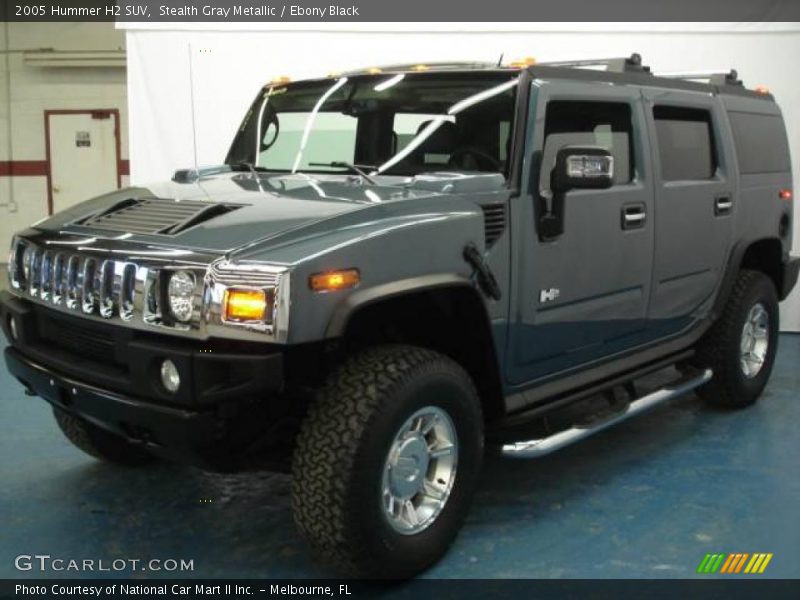 Stealth Gray Metallic / Ebony Black 2005 Hummer H2 SUV