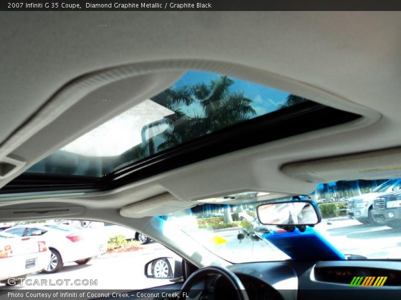 Diamond Graphite Metallic / Graphite Black 2007 Infiniti G 35 Coupe