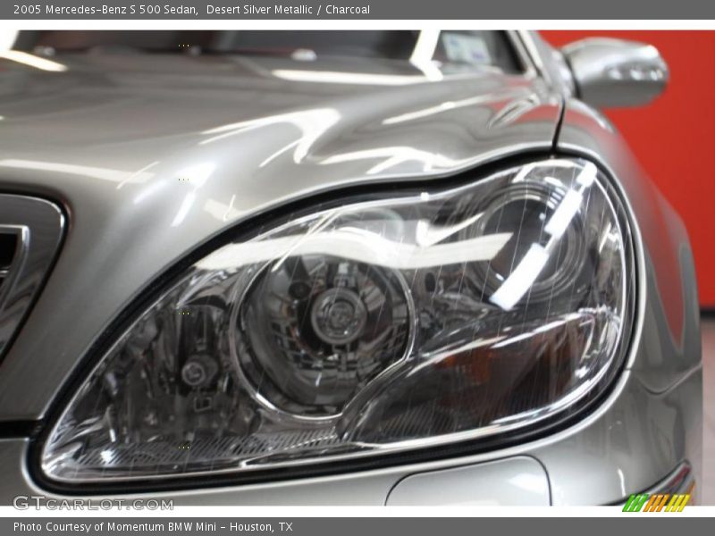 Desert Silver Metallic / Charcoal 2005 Mercedes-Benz S 500 Sedan