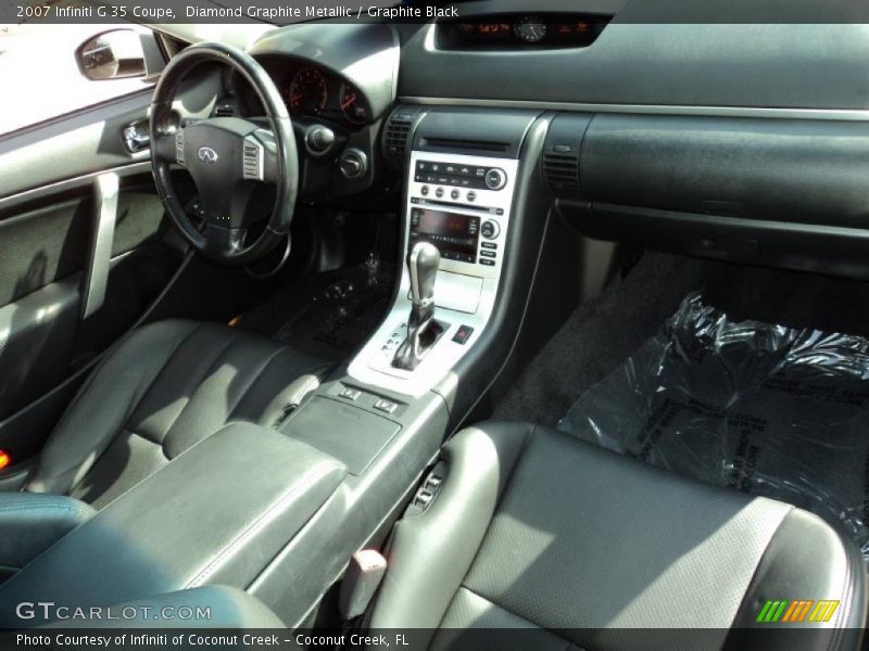 Diamond Graphite Metallic / Graphite Black 2007 Infiniti G 35 Coupe