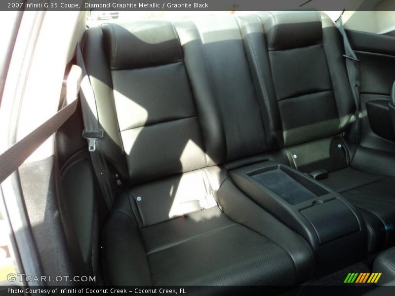 Diamond Graphite Metallic / Graphite Black 2007 Infiniti G 35 Coupe