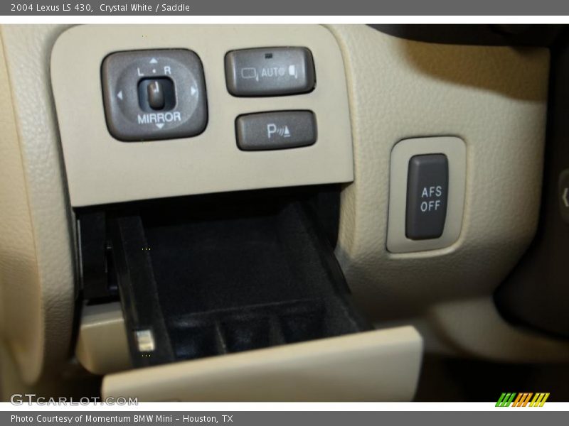 Crystal White / Saddle 2004 Lexus LS 430