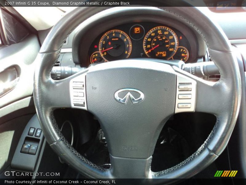 Diamond Graphite Metallic / Graphite Black 2007 Infiniti G 35 Coupe
