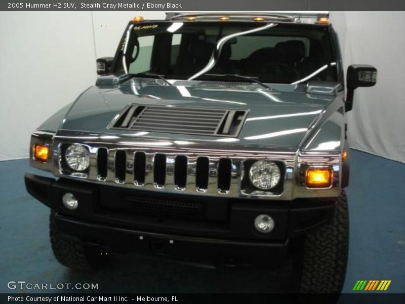 Stealth Gray Metallic / Ebony Black 2005 Hummer H2 SUV