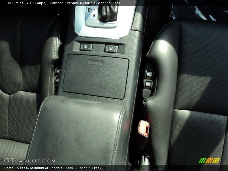 Diamond Graphite Metallic / Graphite Black 2007 Infiniti G 35 Coupe