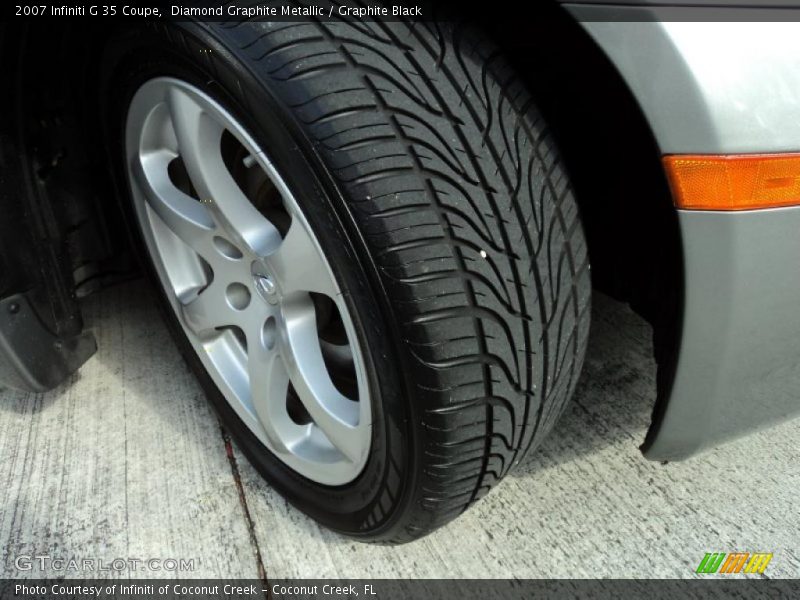 Diamond Graphite Metallic / Graphite Black 2007 Infiniti G 35 Coupe