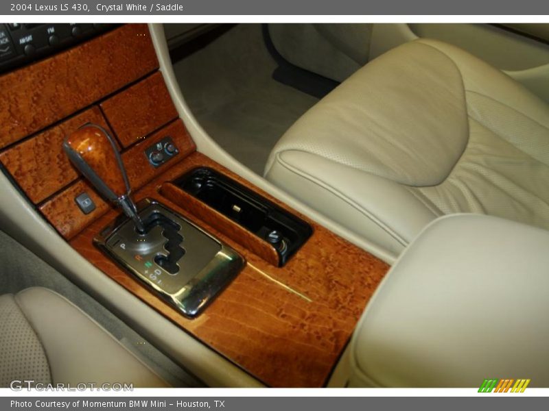 Crystal White / Saddle 2004 Lexus LS 430