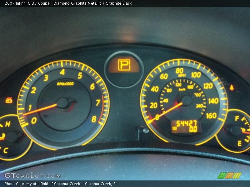 Diamond Graphite Metallic / Graphite Black 2007 Infiniti G 35 Coupe