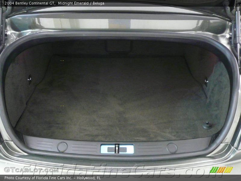 Midnight Emerald / Beluga 2004 Bentley Continental GT