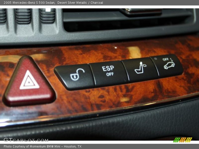 Desert Silver Metallic / Charcoal 2005 Mercedes-Benz S 500 Sedan