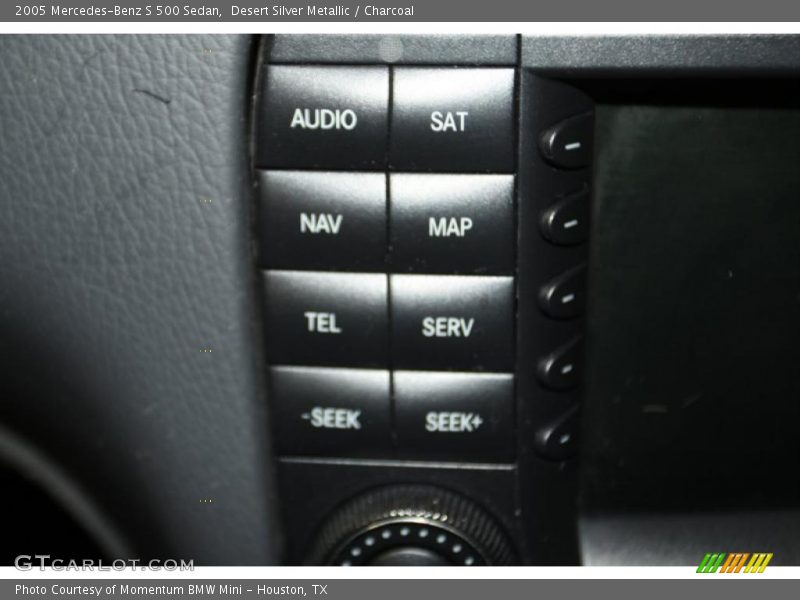 Desert Silver Metallic / Charcoal 2005 Mercedes-Benz S 500 Sedan