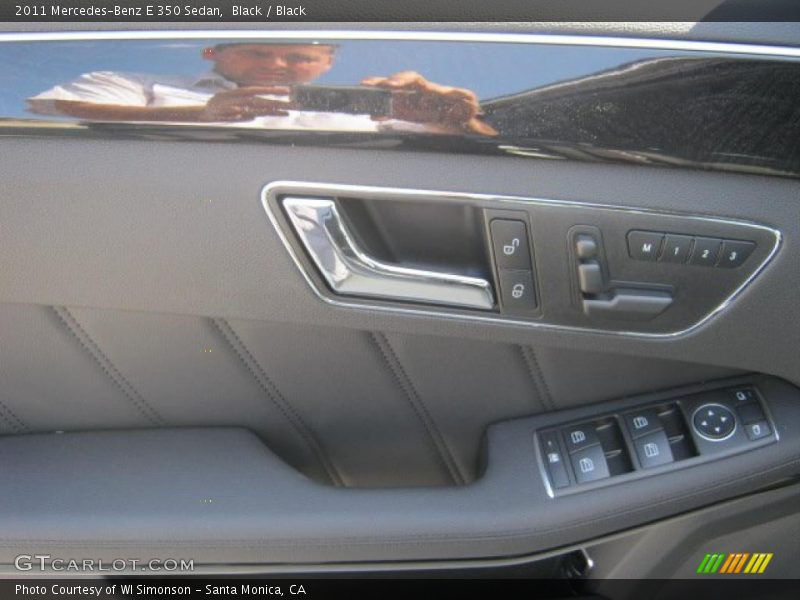 Black / Black 2011 Mercedes-Benz E 350 Sedan