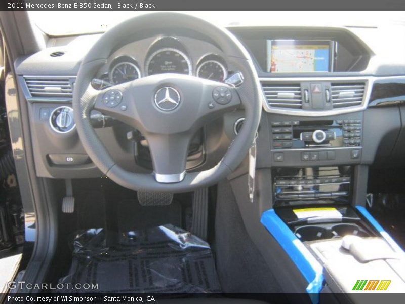 Black / Black 2011 Mercedes-Benz E 350 Sedan
