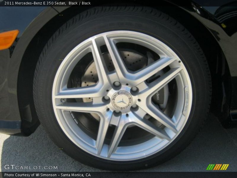 Black / Black 2011 Mercedes-Benz E 350 Sedan
