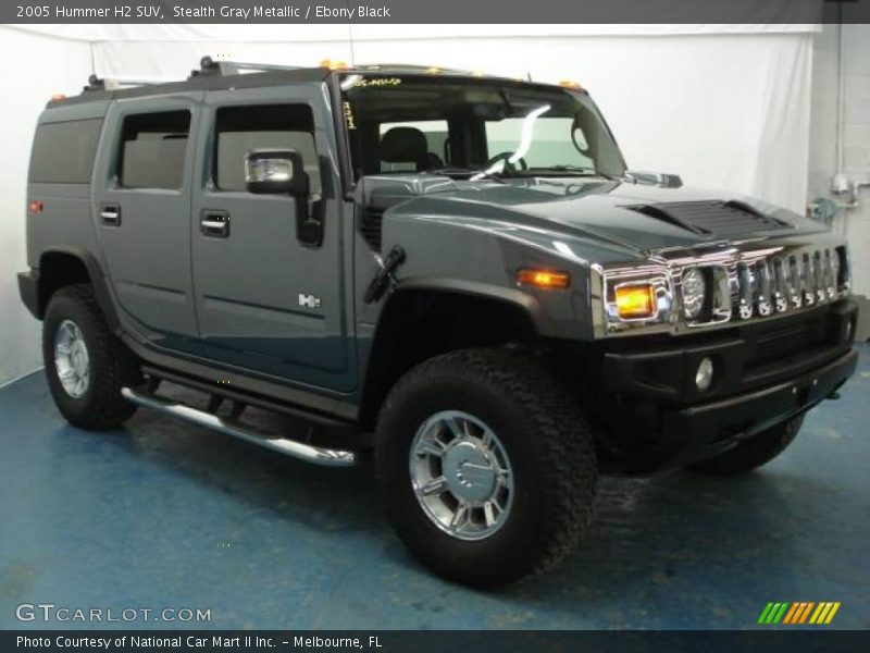 Stealth Gray Metallic / Ebony Black 2005 Hummer H2 SUV