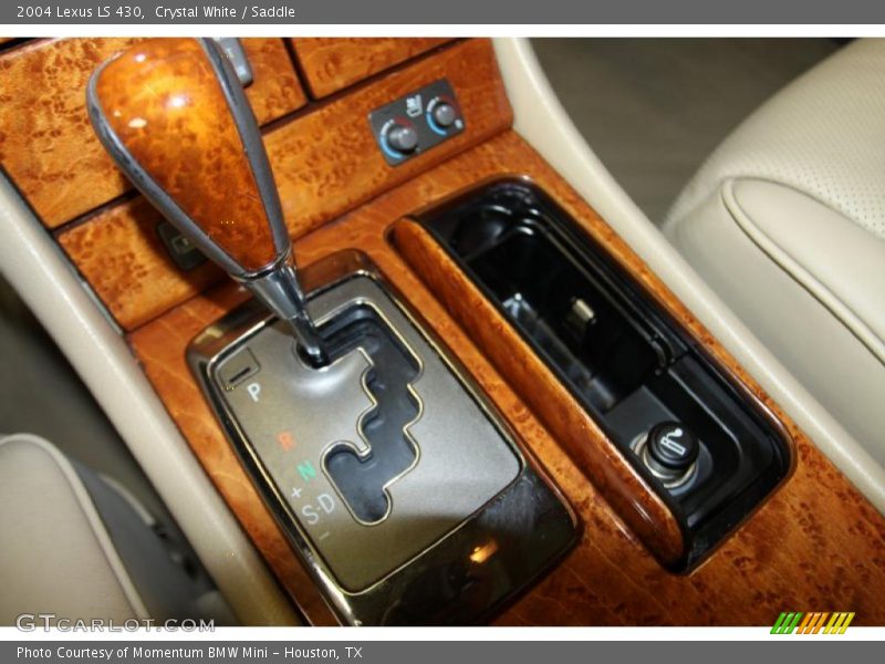 Crystal White / Saddle 2004 Lexus LS 430