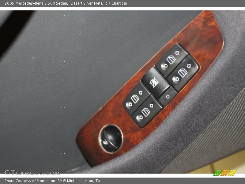 Desert Silver Metallic / Charcoal 2005 Mercedes-Benz S 500 Sedan
