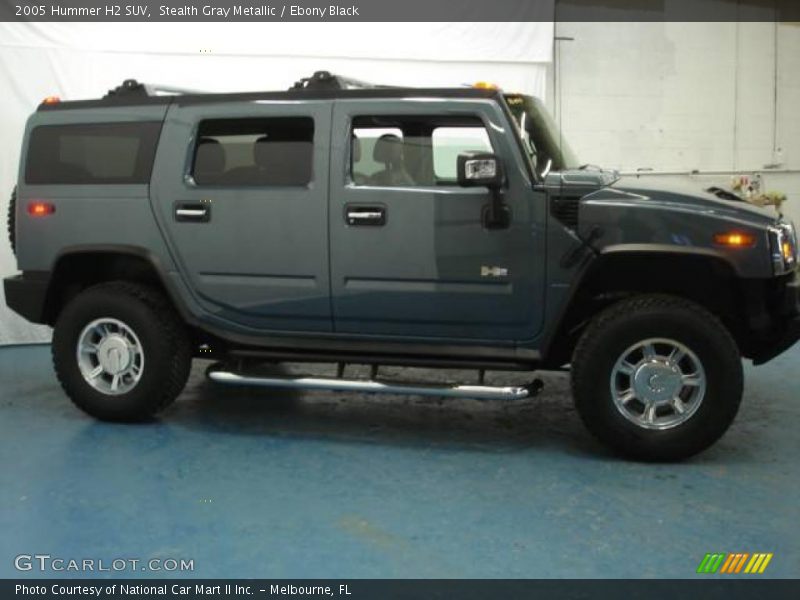 Stealth Gray Metallic / Ebony Black 2005 Hummer H2 SUV