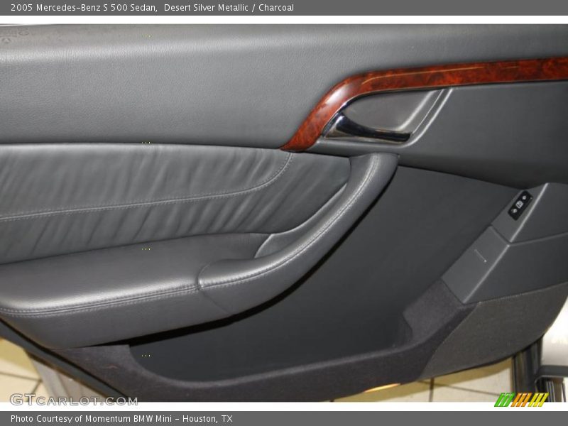 Desert Silver Metallic / Charcoal 2005 Mercedes-Benz S 500 Sedan