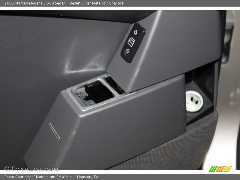 Desert Silver Metallic / Charcoal 2005 Mercedes-Benz S 500 Sedan