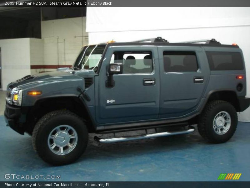 Stealth Gray Metallic / Ebony Black 2005 Hummer H2 SUV