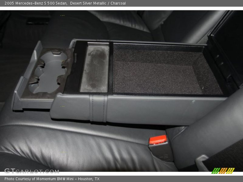 Desert Silver Metallic / Charcoal 2005 Mercedes-Benz S 500 Sedan