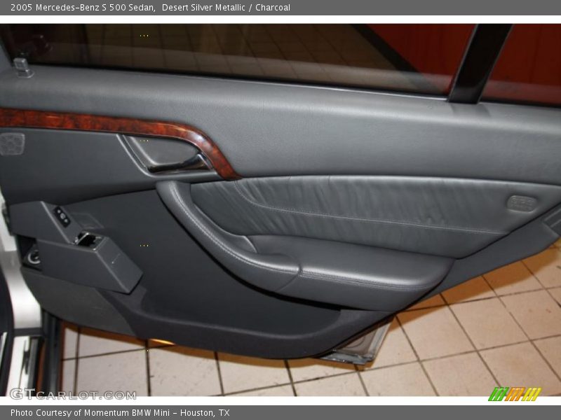 Desert Silver Metallic / Charcoal 2005 Mercedes-Benz S 500 Sedan
