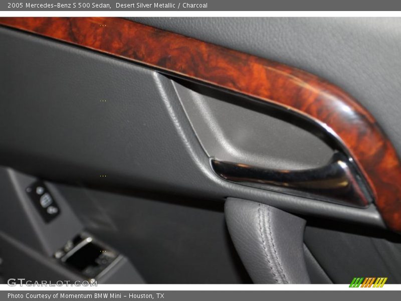 Desert Silver Metallic / Charcoal 2005 Mercedes-Benz S 500 Sedan