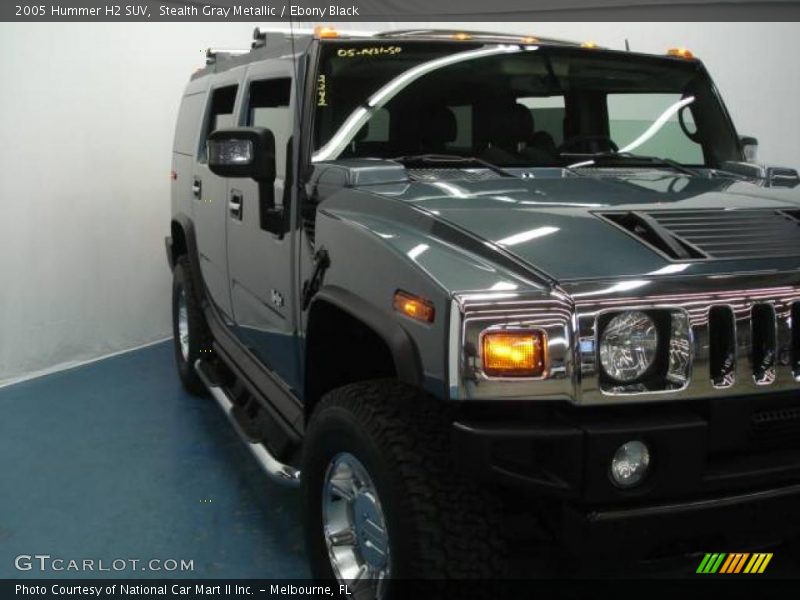 Stealth Gray Metallic / Ebony Black 2005 Hummer H2 SUV