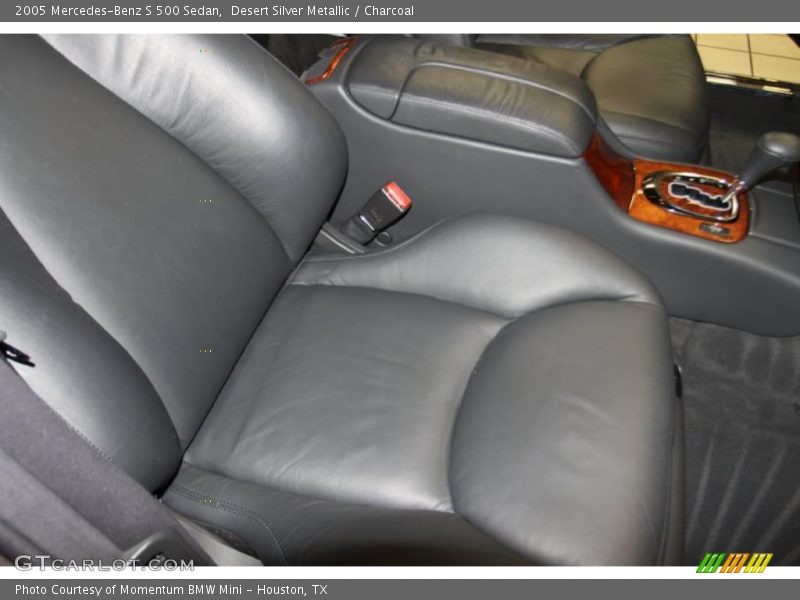Desert Silver Metallic / Charcoal 2005 Mercedes-Benz S 500 Sedan