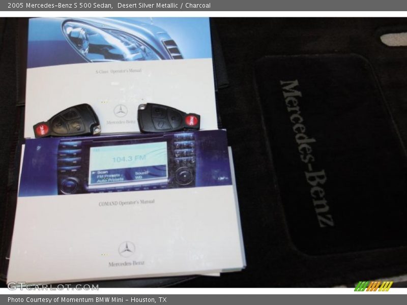 Desert Silver Metallic / Charcoal 2005 Mercedes-Benz S 500 Sedan