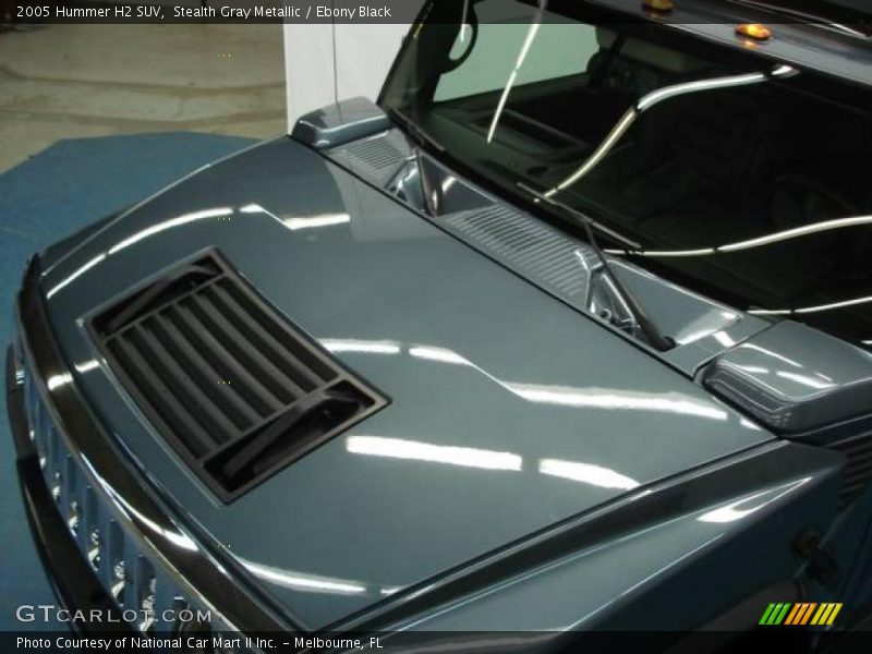 Stealth Gray Metallic / Ebony Black 2005 Hummer H2 SUV