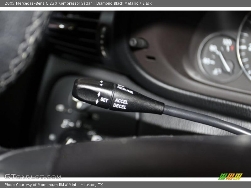 Diamond Black Metallic / Black 2005 Mercedes-Benz C 230 Kompressor Sedan