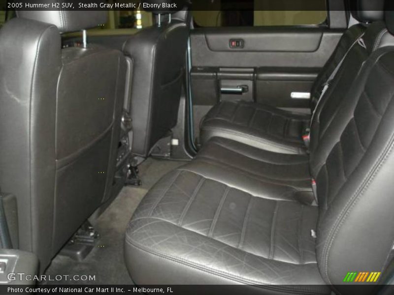 Stealth Gray Metallic / Ebony Black 2005 Hummer H2 SUV