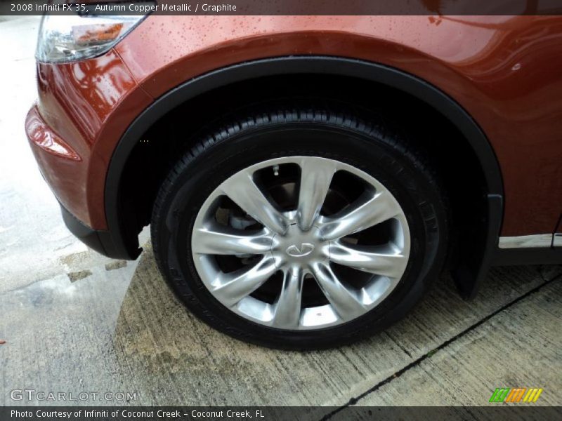 Autumn Copper Metallic / Graphite 2008 Infiniti FX 35