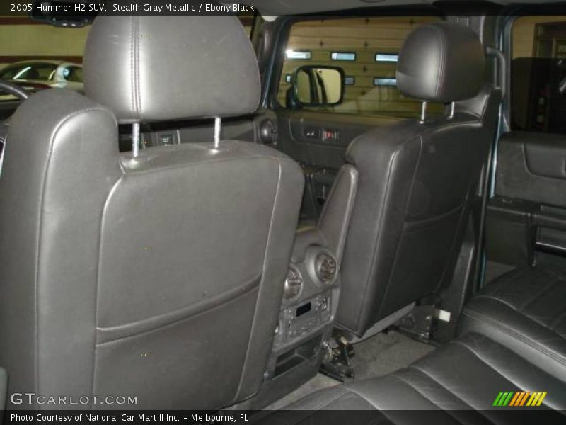 Stealth Gray Metallic / Ebony Black 2005 Hummer H2 SUV