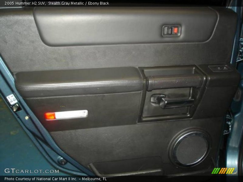 Stealth Gray Metallic / Ebony Black 2005 Hummer H2 SUV