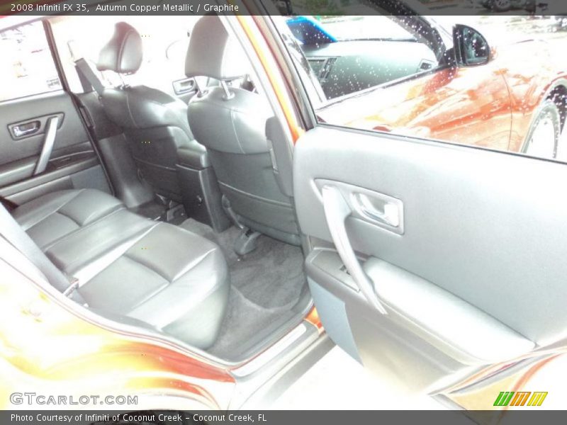 Autumn Copper Metallic / Graphite 2008 Infiniti FX 35
