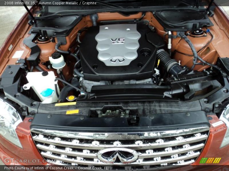 Autumn Copper Metallic / Graphite 2008 Infiniti FX 35