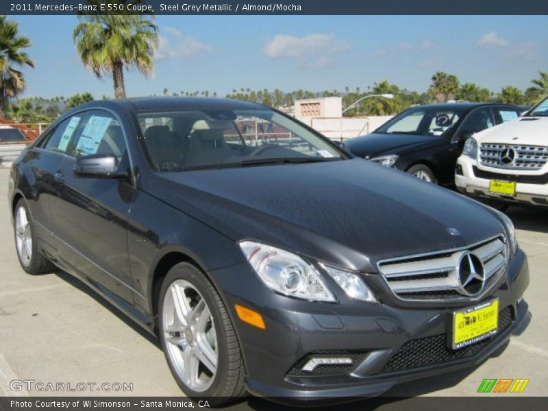 Front 3/4 View of 2011 E 550 Coupe