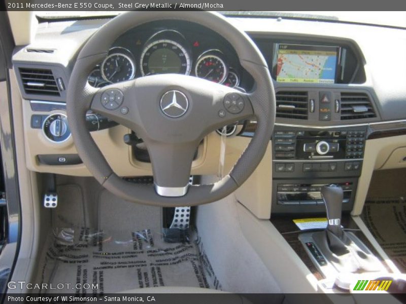 Dashboard of 2011 E 550 Coupe