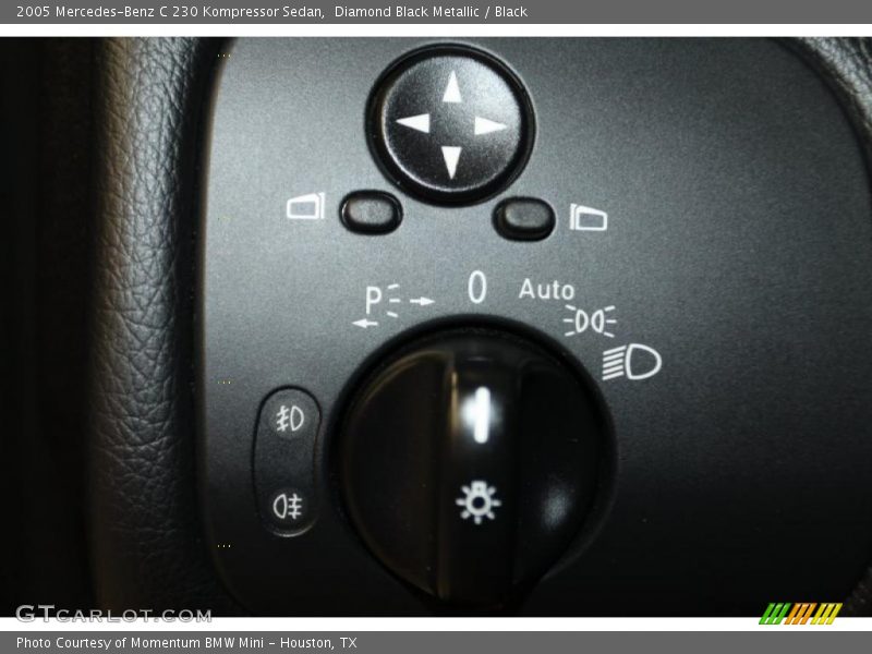 Diamond Black Metallic / Black 2005 Mercedes-Benz C 230 Kompressor Sedan