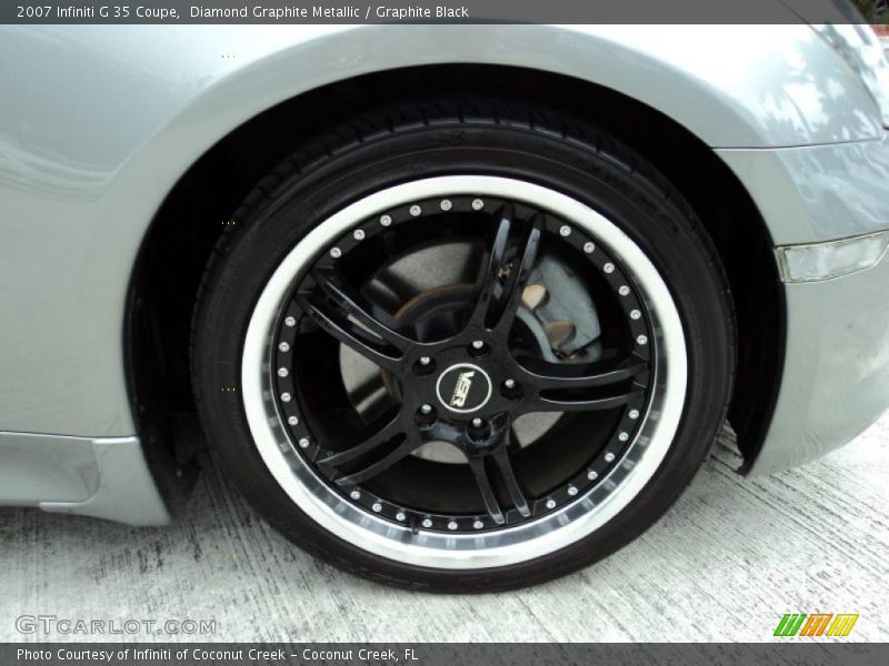 Diamond Graphite Metallic / Graphite Black 2007 Infiniti G 35 Coupe