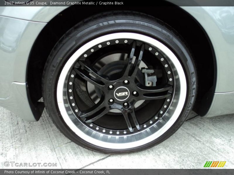 Diamond Graphite Metallic / Graphite Black 2007 Infiniti G 35 Coupe