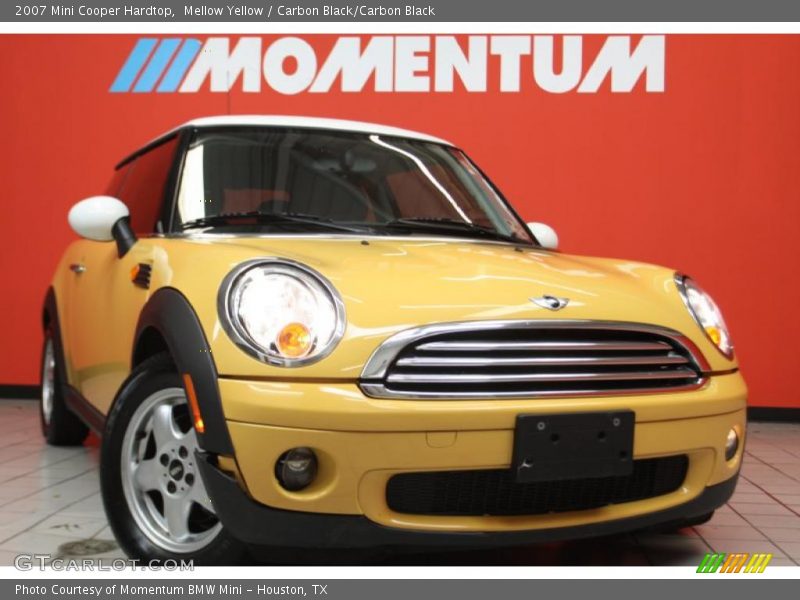 Mellow Yellow / Carbon Black/Carbon Black 2007 Mini Cooper Hardtop